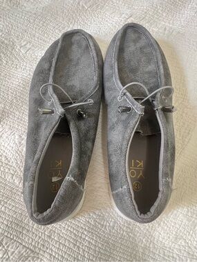 Men’s Grey Casual Slip-On Loafers